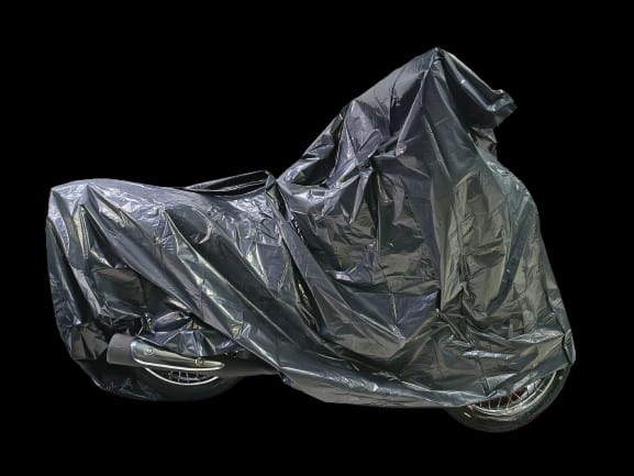 Gray helmet for bikers